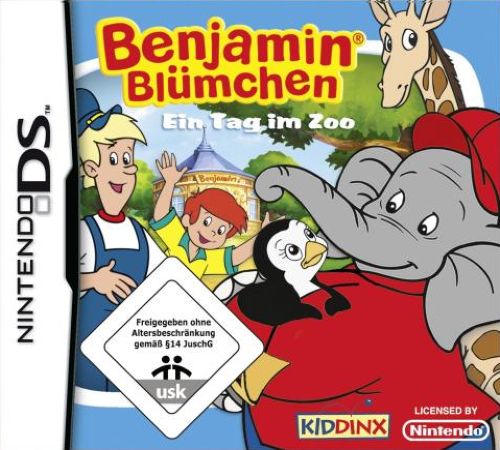 Benjamin Blumchen Ein Tag Im Zoo box art for Nintendo DS